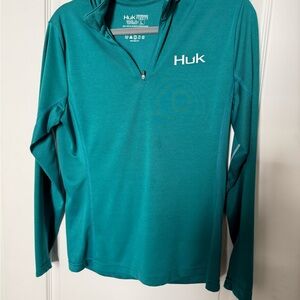 Huk Aqua Quarter Zip Pullover